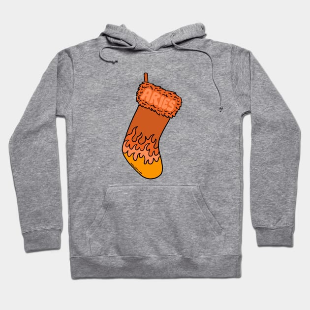 Aries Stocking Hoodie by Doodle by Meg